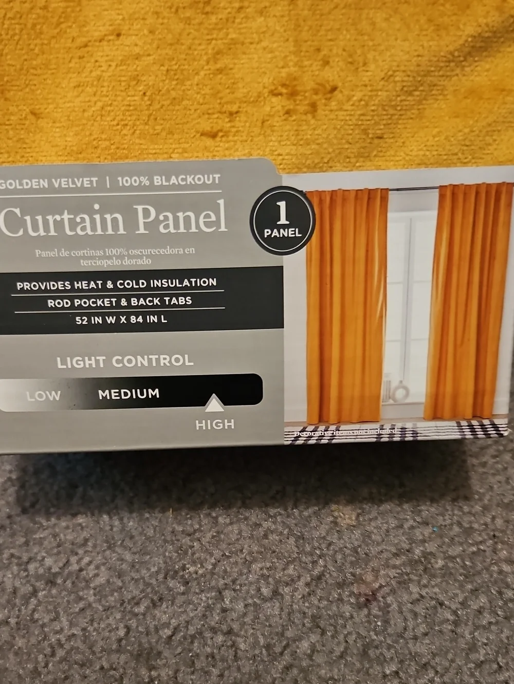 Blackout Curtain Panel